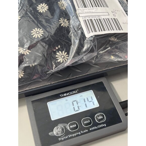 AnyBody Regular Daydreamer Knit Maxi Dress Washed Black Daisy Women Size Medium - Picture 6 of 6